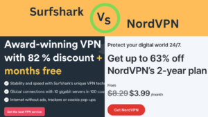 Read more about the article Surfshark vs NordVPN: In-Depth Comparison and Review